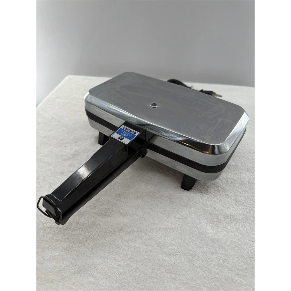 Vitantonio Pizzelle Chef No. 300-NS Italian Cookie Maker -- Tested Works Great!